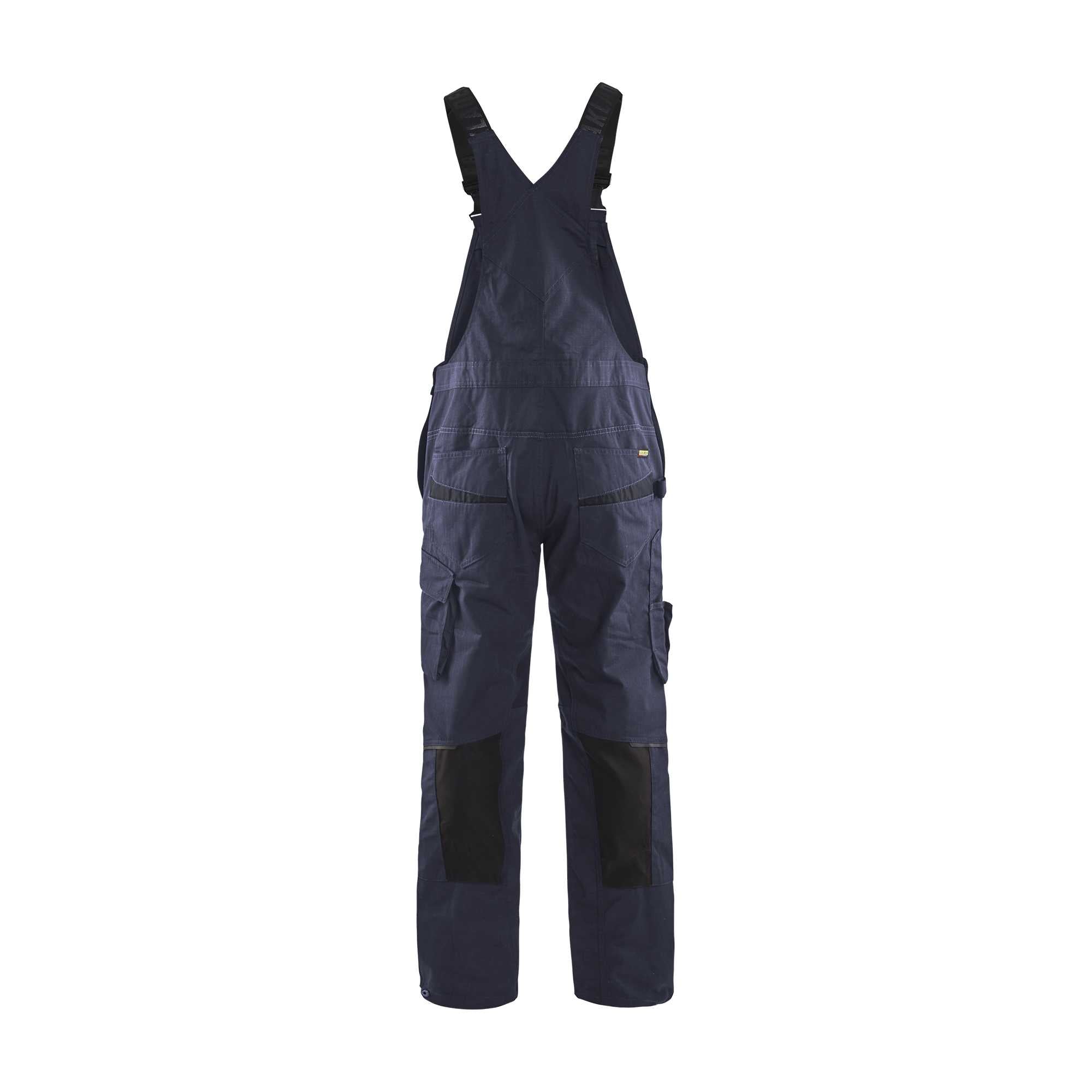 BLAKLADER 26951330 Bib overall with stretch Work Bib Trousers Men - ripstop fabric